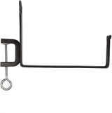 ACHLA DESIGNS 35.5-Inch Copper-Plated Window Box Planter with Black Railing Clamp Brackets