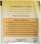 Mighty Leaf Chamomile Citrus Tea Collection with 100 Tea Pouches