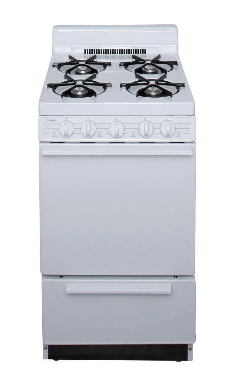 PREMIER BAK100OP 20 Free-Standing Gas Range in White