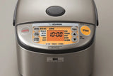Zojirushi NP-HCC10XH Rice Cooker and Warmer with Induction Heating System, 1 L, Stainless Dark Gray