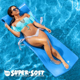 TRC Recreation Foam Pool Float, 1.25-Inch Floating Water Lounger for Swimming and Splashing