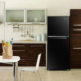 2025 Magic Chef HMDR1000BE Top-Freezer Refrigerator, 10.1 Cu. Ft. Capacity in Black