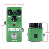KOKKO FOD3 Mini Overdrive Guitar Effect Pedal, Portable Design