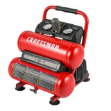 Craftsman 2-Gallon Twin-Stack Portable Air Compressor, 125 PSI, 0.3 HP