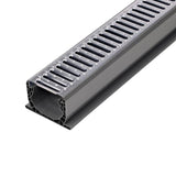 NDS 400-10MTL Channel Drain Kit, 10-ft L x 5-3/4-in W