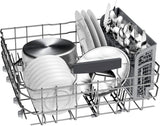 Bosch 800 Series Built-In Dishwasher, 24-Inch Top Control Design with CrystalDry, Third Rack, Stainless Steel Tub and 42 dBA Operation, Black Stainless Steel