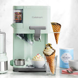 Cuisinart ICE-48 1.5-Quart Soft Serve Ice Cream Maker for Frozen Yogurt, Sorbet, Gelato, and Drinks, White