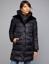 A Pea in the Pod Quilted Puffer Maternity Jacket, Size M