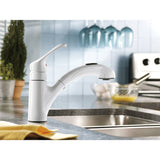 Moen Renzo CA87316W Glacier Pullout Kitchen Faucet with Single Handle