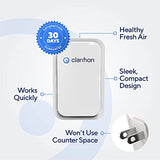 Clarifion 10-Pack Filterless Mobile Ionizers with Highest-Output Negative Ion Generators, Plug-In Travel Air Purifiers