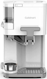 Cuisinart ICE-48 1.5-Quart Soft Serve Ice Cream Maker for Frozen Yogurt, Sorbet, Gelato, and Drinks, White