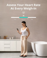 eufy Smart Scale P2 Pro, Wi-Fi and Bluetooth Digital Body Composition Scale, 16 Measurements with 3D Virtual Body Mode, 50 g/0.1 lb Accuracy, Pack of 2