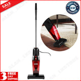 Eureka Quick Up 169H Bagless 2-in-1 Stick Vacuum in Black and Radiant Red