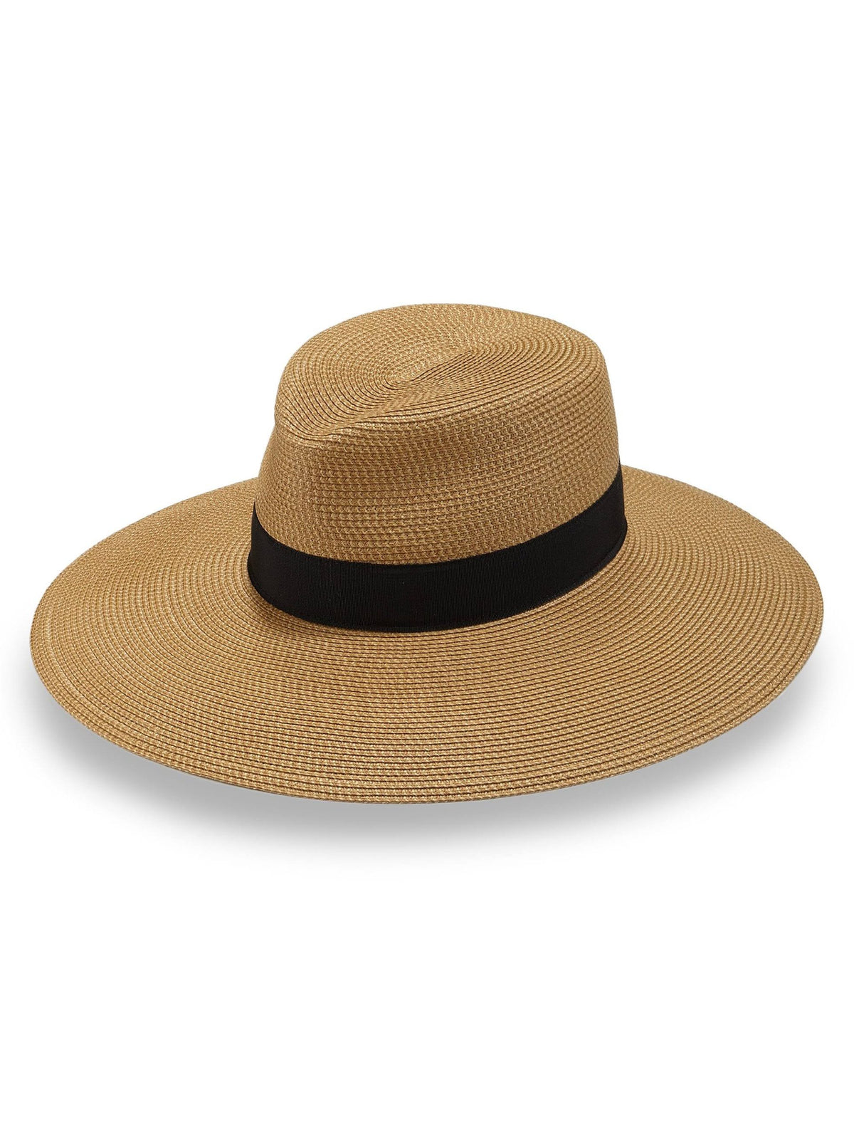 Eric Javits Daphne Hat in Natural/Black