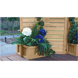 Yardistry Fusion Privacy Screen with Integrated Planters
