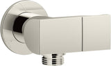 KOHLER K-98354-CP Exhale Supply Elbow with Bracket, Polished Chrome