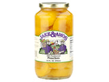 Jake Amos JA Peach Halves, 12 Cans, 33 oz Each, 445950, Priced per Case