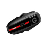2-Pack V5.2 Motorcycle Bluetooth Headsets with Music Sharing, 2-Way Helmet Communication, IP67 Waterproofing and Hi-FI Speakers for ATV, Snowmobile and Skiing