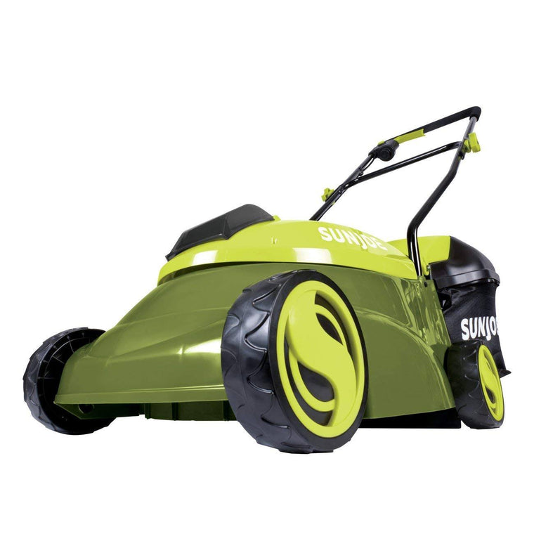 Sun Joe MJ401C-RM Cordless Lawn Mower, 14-Inch Cutting Deck with 28V Power, Certified Refurbished