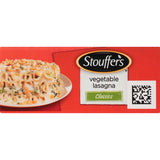 Stouffers Vegetable Lasagna Frozen Meal, 10.5 oz, Pack of 12