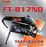 Ultra-Compact Yaesu FT-817ND Amateur Transceiver for HF, VHF and UHF