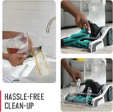Hoover SmartWash+ Automatic Carpet and Upholstery Cleaner, Deep-Cleaning Shampooer with Carpet Deodorizer and Pet Stain Remover, FH52000, Turquoise