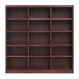 Concepts in Wood 72-Inch Bookcase and Storage Unit, Espresso Finish