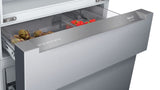 Bosch 800 Series Counter-Depth Smart Refrigerator, 20.5 Cu. Ft. with 4-Door French Door Configuration, Stainless Steel