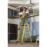 Werner Podium Fiberglass Step Ladder, 8-Foot, 375-LB Type IAA, PD7308