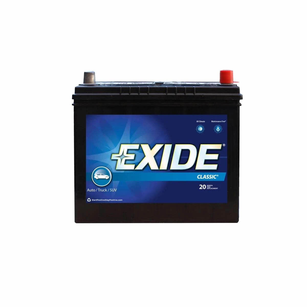 Classic Automotive Battery, Exide BAT E22-51RC 51R