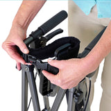 Able Life Space Saver Rollator in Cobalt Blue, Each