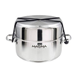 Magma Products A10-360L-IND 10-Piece Gourmet Nesting Cookware Set in Stainless Steel