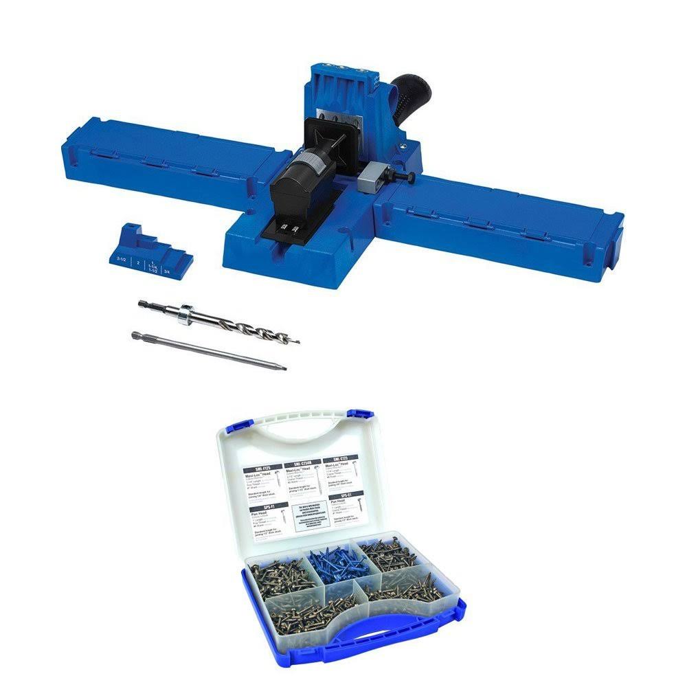 Kreg K5 Pocket-Hole Jig Kit, Featuring the SK03 Pocket Hole Screw Kit