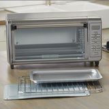 BLACK+DECKER TO3290XSBD Stainless Steel Toaster Oven, 8-Slice