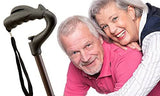 Ergocane Fully Adjustable Ergonomic Cane in Brown