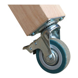 International Concepts Kitchen Island with Unfinished Wood Finish