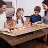 Becko US Wooden Puzzle Board and Bracket Set for Jigsaw Puzzles up to 1500 Pieces