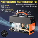 SKYSHALO 155Amp 3-in-1 TIG Welder with 110V High-Frequency TIG, Stick and Clean Modes, IGBT Inverter and Digital Arc Control