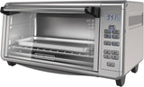 BLACK+DECKER TO3290XSBD Stainless Steel Toaster Oven, 8-Slice