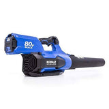 Kobalt 80-Volt MAX Brushless Cordless Leaf Blower with 630 CFM Airflow, Bare Tool Only; Battery and Charger Not Included