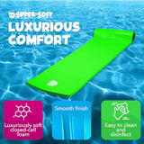 TRC Recreation Foam Pool Float, 1.25-Inch Floating Water Lounger for Swimming and Splashing