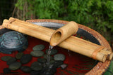 Bamboo Accents 18-Inch Water Fountain and Pump Kit with 3-Arm Split-Resistant Natural Bamboo Design for Indoor or Outdoor Zen Gardens