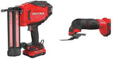 CRAFTSMAN V20 Cordless Brad Nailer Kit with 18GA Nail Capacity, CMCN618C1