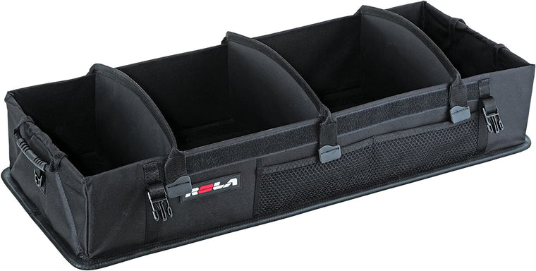 Rola 59001 M.O.V.E. Trunk Organizer with Rigid Base, Removable Customizable Storage and 38-Inch Interior Organizer in Black