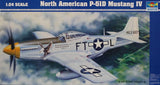 Trumpeter 1:24 North American P-51 D Mustang IV Plastic Model Kit, #02401