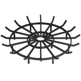 40-Inch Heavy-Duty Wagon Wheel Fire Pit Grate