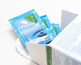 Cliradex Natural Cleansing Towelettes with Tea Tree Oil Extract for Face, Eyelashes and Eyelids, Wipes for Demodex, Blepharitis, MGD and Red, Irritated Eyelids