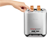 Breville BTA820XL Smart 2-Slice Toaster with Die-Cast Construction, Brushed Stainless Steel Finish