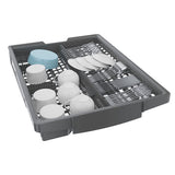 Bosch 800 Series 18 Top-Control Smart Built-In Dishwasher with 3rd Rack, 44 dBA, Silver