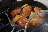 Calphalon Classic 5-Quart Nonstick Sauté Pan with Cover, Grey
